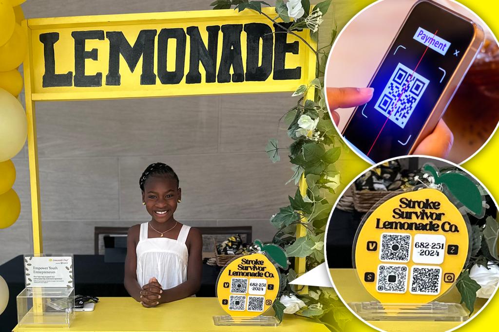 The lemonade stand of the future! Kids are making thousands on their summer rush thanks to cashless payments